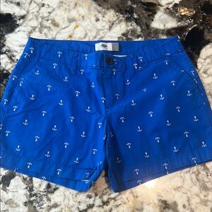 Old Navy Nautical Blue Shorts Women’s size 4